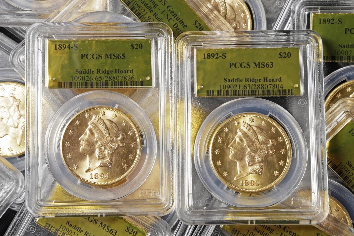 Gold coins found by California couple unlikely stolen from U.S